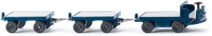 WIK116004 - Electric trolley with blue trailers