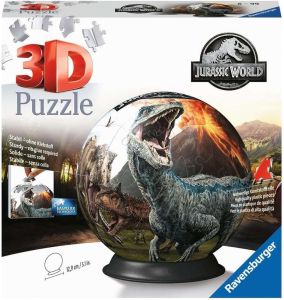 RAV117574 - JURASSIC WORLD 3D Ball puzzle 73 pieces | from 6 years