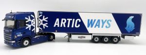 ELI117780 - SCANIA S500 4x2 with high roof and 3-axle Chereau fridge trailer - ARTIC WAYS
