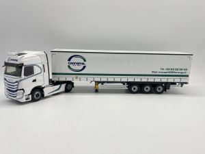 ELI118107 - IVECO S-Way 4x2 2021 with tilt trailer 3 Axles - Transport TRANSPHIL