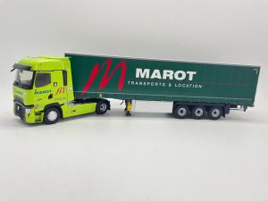 ELI118147 - RENAULT T520 High 4x2 2021 with 3 Axles trailer - Transport MAROT