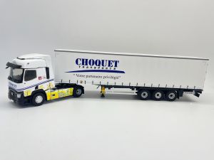 ELI118161 - RENAULT T480 4x2 2021 Colza decor with 3 Axles trailer - Transport CHOQUET