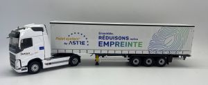 ELI118178 - VOLVO FH 4x2 with tarpaulin trailer 3 Axles - PTS DUFOUR ASTRE