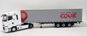 ELI118539 - RENAULT T HIGH 4x2 2023 with curtainsider trailer, COUE Transport