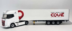 ELI118542 - DAF XG 4x2 with 3-Axle trailer, COUE Transport