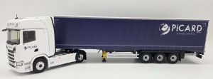 ELI118568 - SCANIA 500S Tautliner 4x2 with PICARD Solutions 3-axle curtainsider trailer