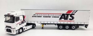 ELI118651 - RENAULT T High 4x2 with 3-axle curtain-sided trailer - ATS Transport