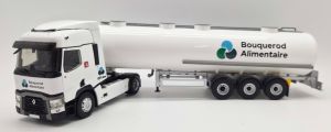 ELI118823 - RENAULT T 460 4x2 avec citerne 3 Essieux BOUQUEROD ALIMENTAIRE