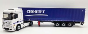ELI118884 - MERCEDES-BENZ Actros 5 4x2 with 3-axle curtain-sider trailer (Transports CHOQUET)