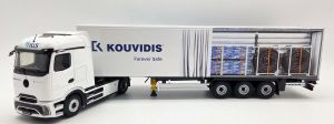 ELI118886 - MERCEDES-BENZ eActros 600 4x2 with 3-axle curtain-sider trailer (KOUVIDIS)