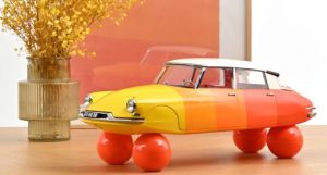 NOREV121581 - CITROEN SS 19 sur boules 1959 Nuancier d'Orange