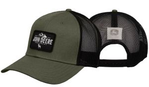 MC13080622OV - Khaki cap with black mesh back – JOHN DEERE