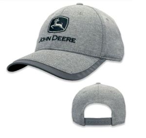MC13083323OX - JOHN DEERE grey reflective fabric cap