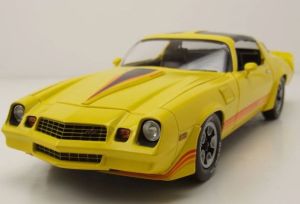 GREEN13690 - 1980 CHEVROLET Camaro Z28 with Yellow sunroof with red stripes
