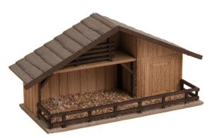 NOC14394 - Christmas market nativity scene with figurines