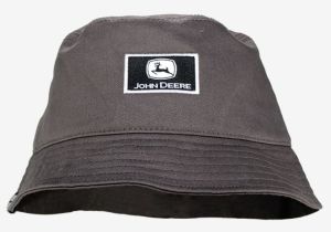 MC14430878CH - JOHN DEERE grey twill hat