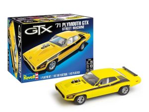 REV14588 - 1971 Plymouth Satellite GTX model kit (assembly and painting required)
