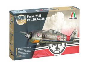 ITA1490 - FOCKE-WULF FW-190 A-8/F military aircraft to assemble and paint