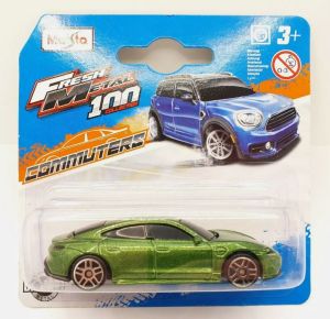 MST15044-20074 - PORSCHE Taycan turbo S Metallic green under blister