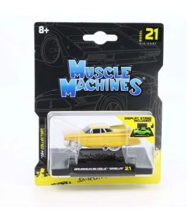 MST15561 - CADILLAC Gene Winfield Maybellene 1961 jaune - Muscle Machines sous blister