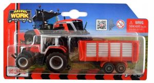 MST15590-C - MASSEY FERGUSON 8S.265 with trailer (blister pack)