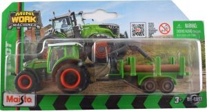 MST15590-F - FENDT 209 Vario with forestry trailer (blister pack)