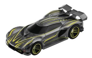 CARRERA15817084-B - Grey and yellow "Tuning" Hyper Sportcar (friction-powered)