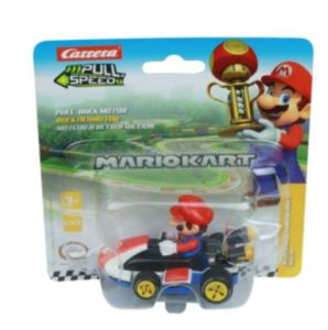 CARRERA15818314 - MARIO KART friction-powered go-karts in blister pack - Mario