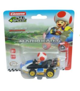 CARRERA15818317 - MARIO KART friction karting in blister pack - Toad