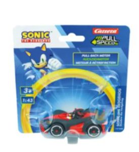 CARRERA15818326 - SONIC the Hedgehog friction car in blister pack - Black - Shadow