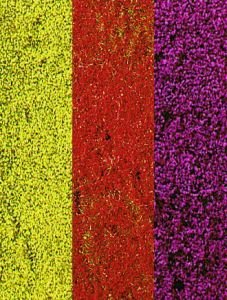 HEK1585 - Colourful floral decoration - 28 x 14 cm
