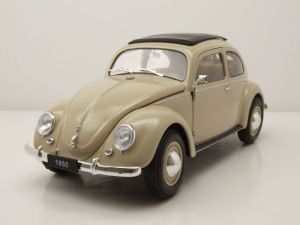 WEL18040BEIGE - VOLKSWAGEN Classic Beetle 1950 Beige
