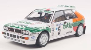 SOL1807806 - LANCIA Delta HF Integrale White #5 Rallye de Monte Carlo 1993 A.AGHINI / S.FARNOCCHIA