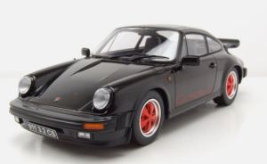 KKS180873 - PORSCHE 911 Carrera 3.2 Clubsport 1989 Black and Red