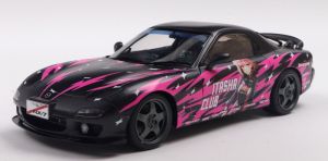 SOL1810605 - MAZDA RX7 FD3RS 1999 black and pink - SOLIDO WORKS ITASHA CLUB