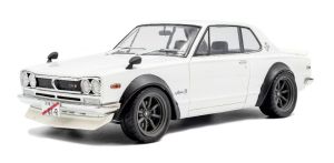SOL1813001 - NISSAN Skyline - Hakousuka Solido Works 1970 Pearly White