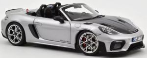 NOREV187270 - PORSCHE 718 Spyder RS with Weissach package 2023 Silver metallic