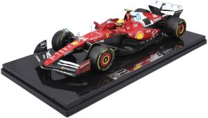 BUR16822H - Crystal Display Case - FERRARI SF-25 #44 GP of Australia L.HAMILTON - Deluxe Edition