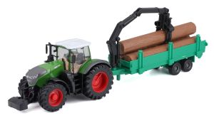 BUR31651 - FENDT 1050 Vario with forestry trailer