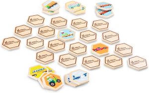 NCT10831 - Wooden vehicle memory