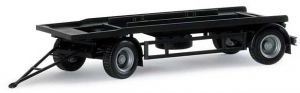 HER076289 - Black container trailer