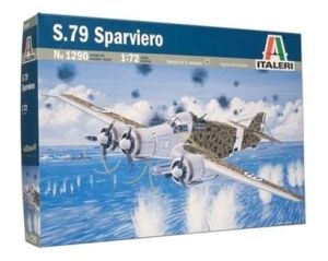ITA1290 - S.79 Sparviero aircraft to assemble and paint