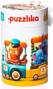 ASM13050 - Educational jigsaw puzzle 11 pieces - Train