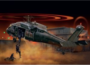 ITA1328 - Buildable and paintable UH-60/MH-60 Black Hawk Night Raid helicopter