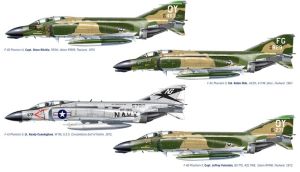 ITA1373 - F-4 Phantom D Aces plane to assemble and paint