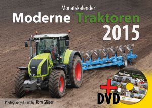 CALTRACMOD2015 - 2015 MODERN TRACTORS Calendar and 35mn DVD