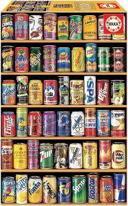 EDU14835 - 1000 Piece Puzzle Soda Cans