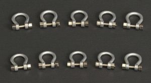 YCC636 - Lot of 8 Shackles 200 Gray Tons