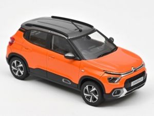 NOREV155222 - CITROËN C3 2021 Orange with gray roof