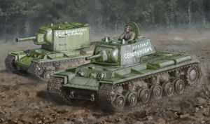 ITA15763 - KV-1 / KV-2 tanks to assemble and paint